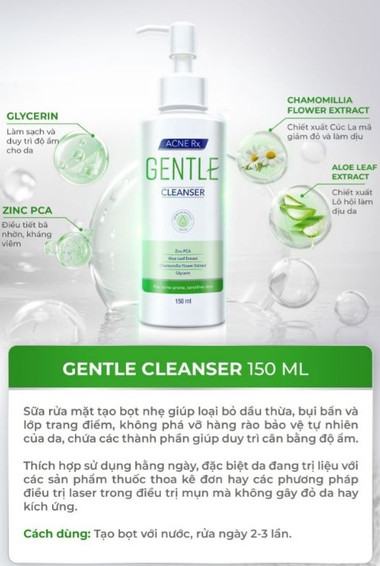 Acne Rx Gentle Cleanser 150ml